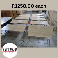 D19 - Training tables size 1.2 x 600 R1250.00 each